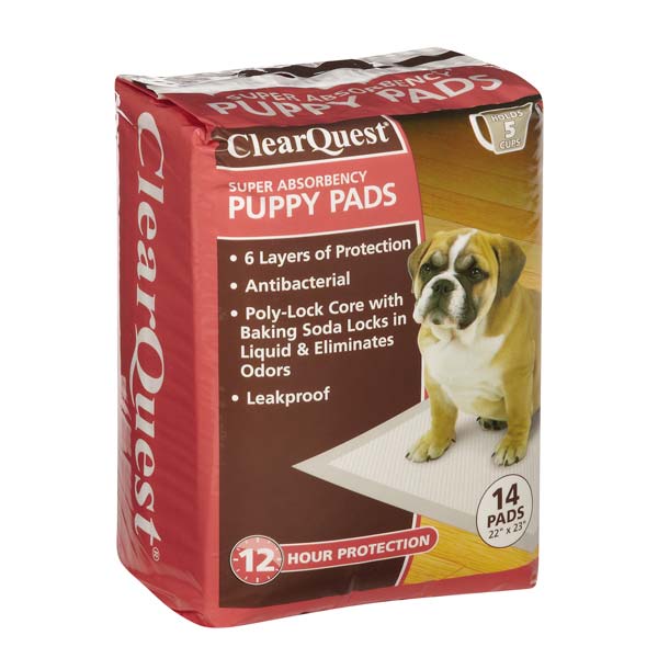 ClearQuest Super Puppy Pads at BaxterBoo