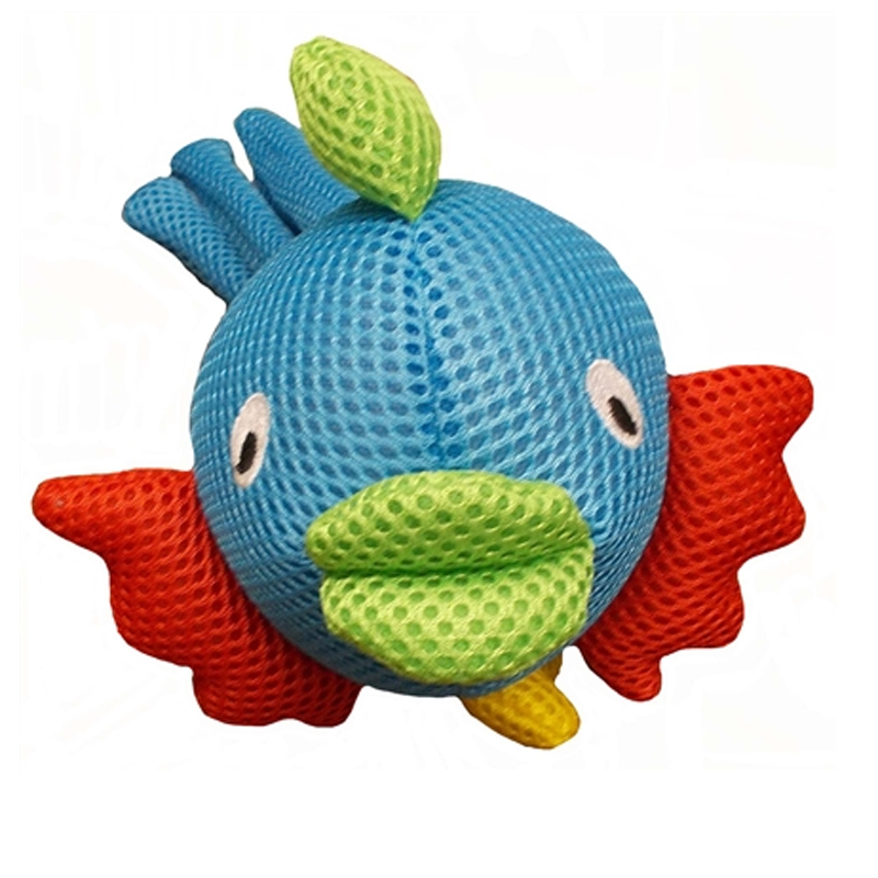 Lulubelles Blue Fish Dog Toy at BaxterBoo
