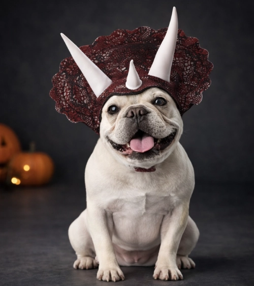Animal-themed pet costumes