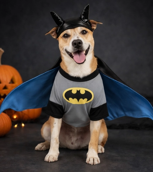 Superhero pet costumes