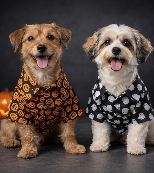 Easy-on pet costumes