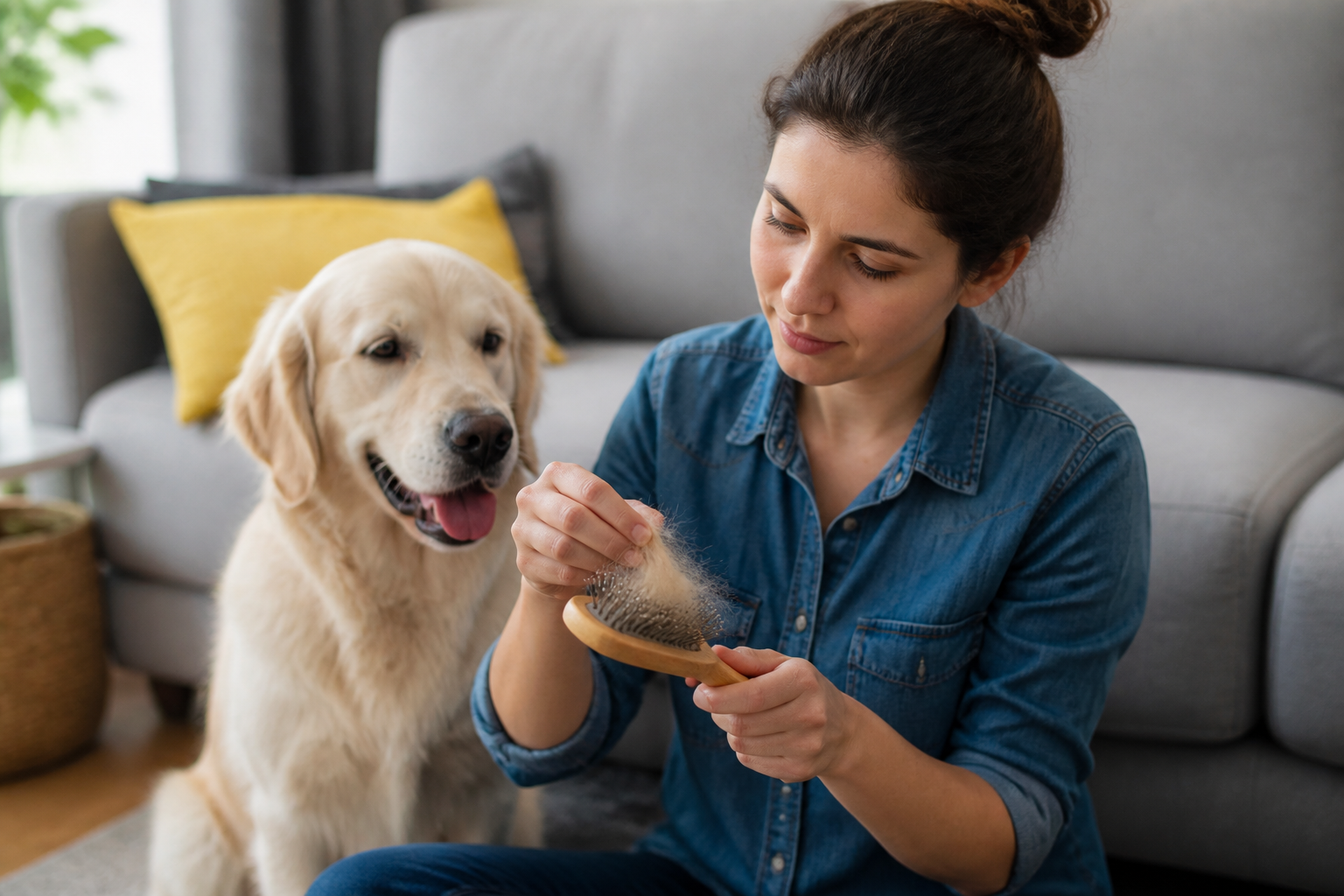 How to Get Hair Out of Dog Brush the Right Way