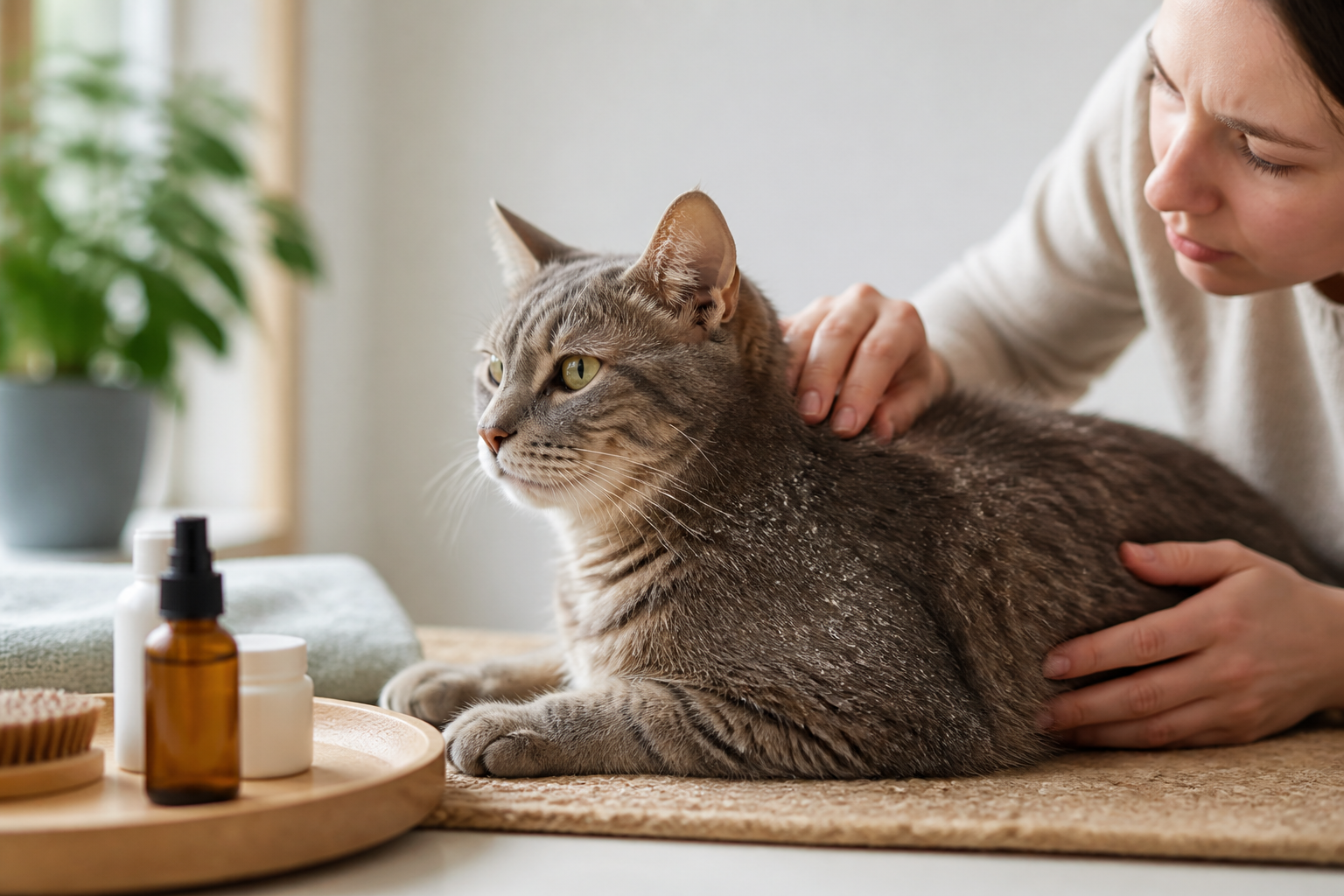 My Cat Has Dry Skin and Dandruff: Causes and Relief