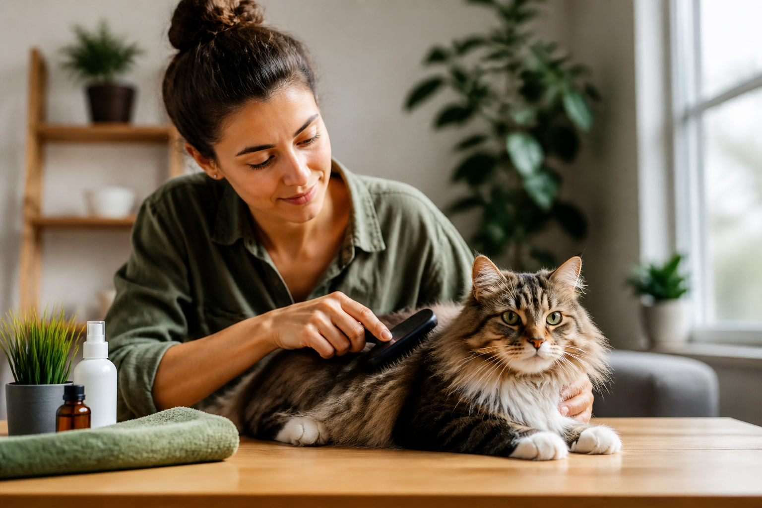 How to Get Dandruff Out of Cat Fur and Improve Skin Health