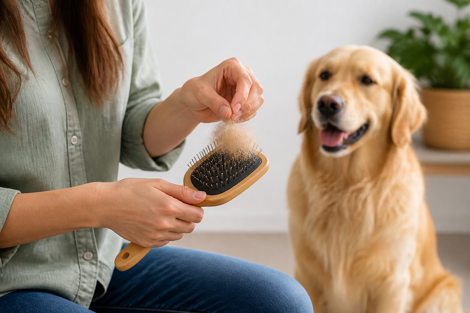 How to Remove Fur From a Dog Brush Quickly and Effectively