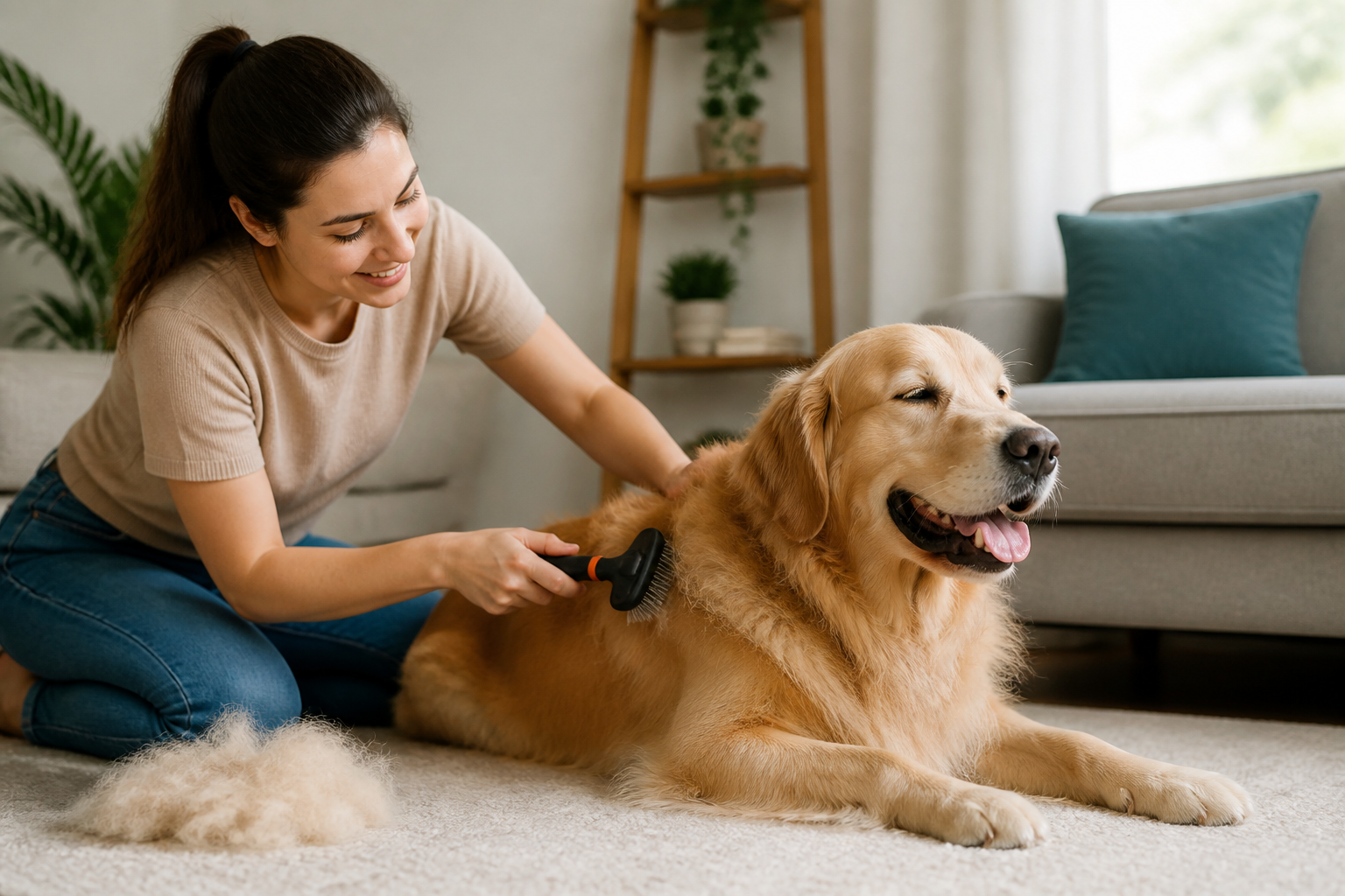 How to Brush a Shedding Dog to Keep Your Home Fur Free