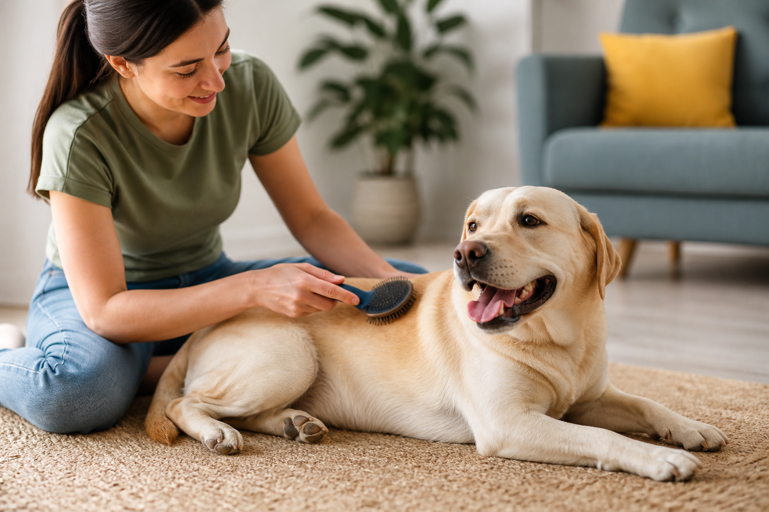 How to Brush a Short Haired Dog to Reduce Shedding