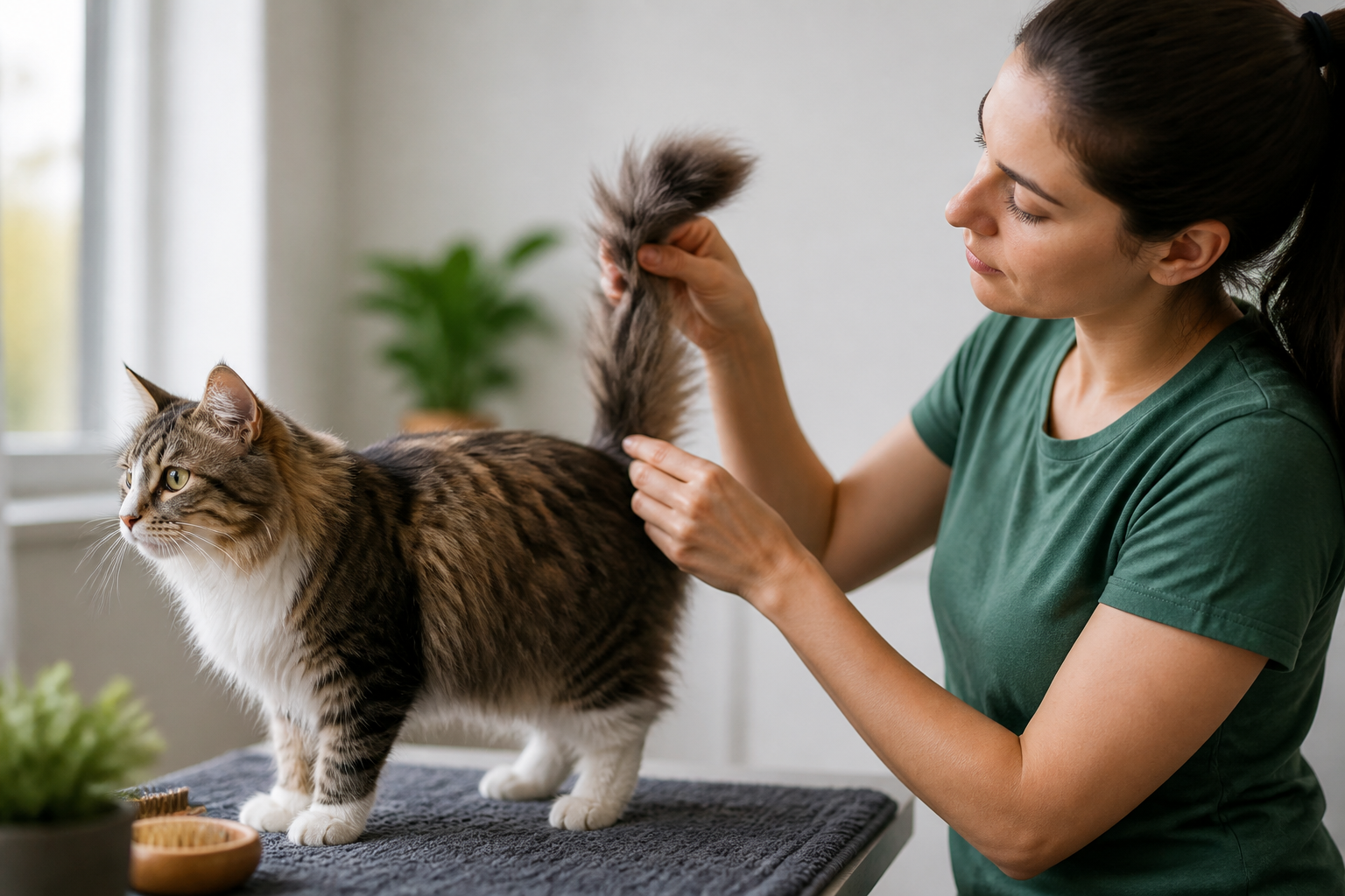 Understanding and Managing Cat Dandruff on the Tail