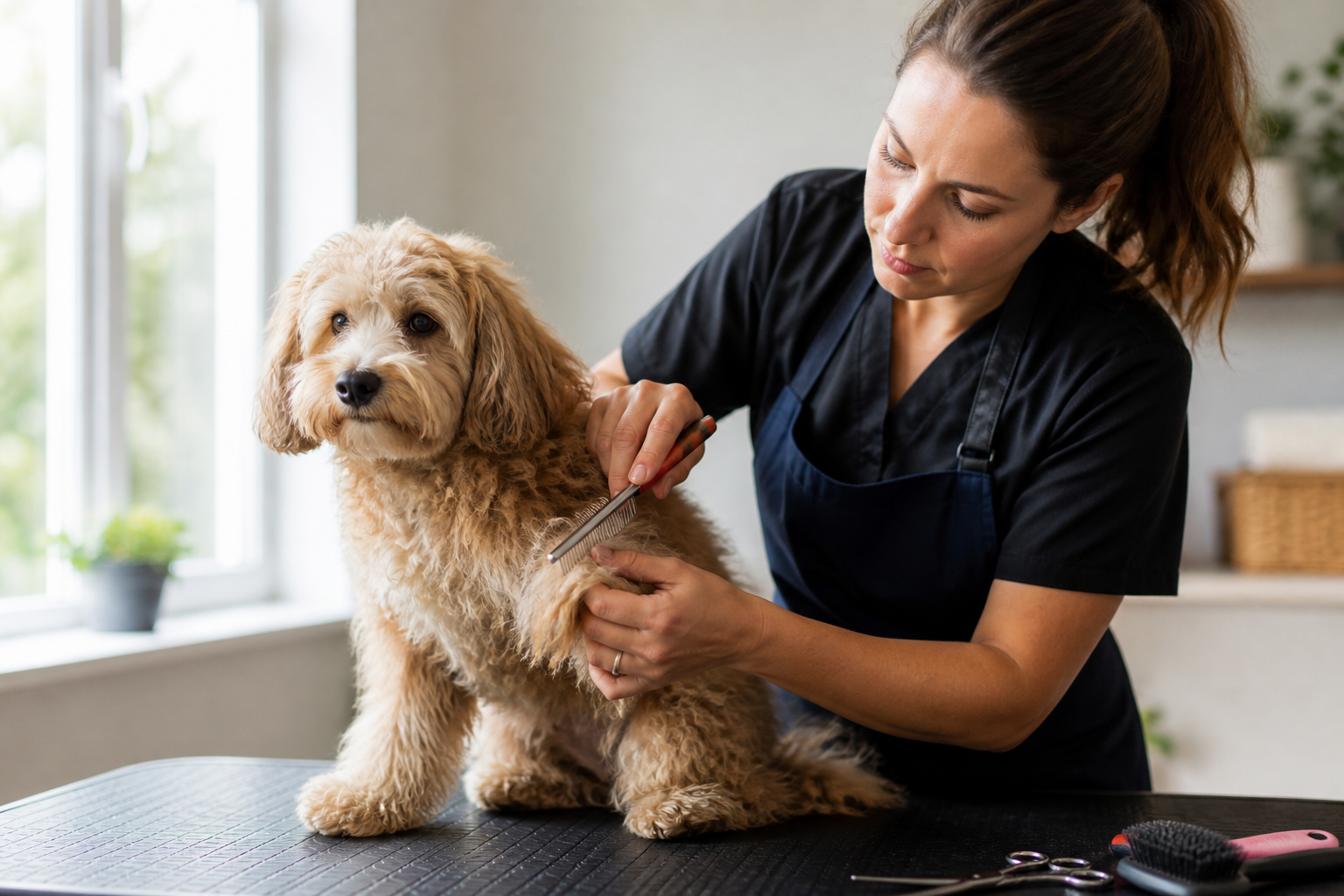 How to Brush Out Matted Hair on Your Dog Safely