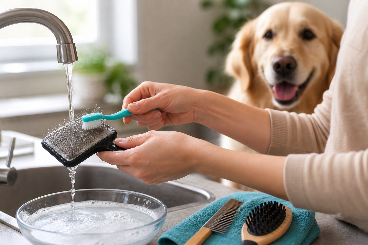 How to Clean Dog Brushes and Combs for Better Grooming