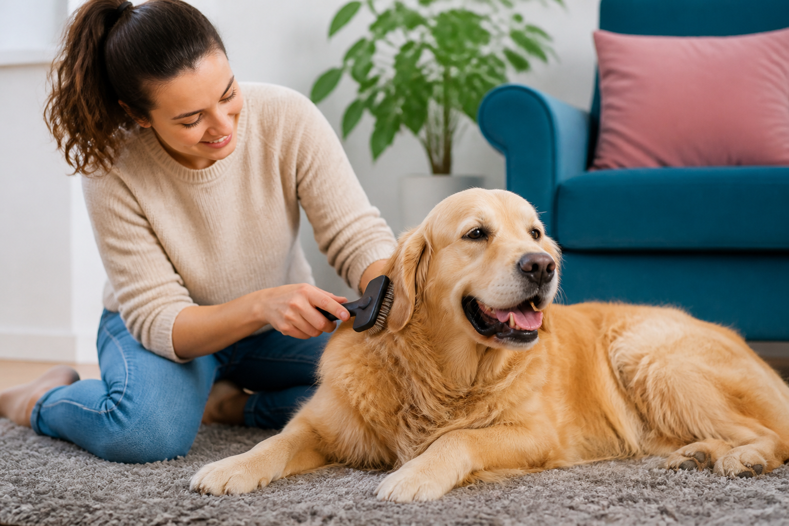 How to Get Your Dog Used to Brushing Their Coat