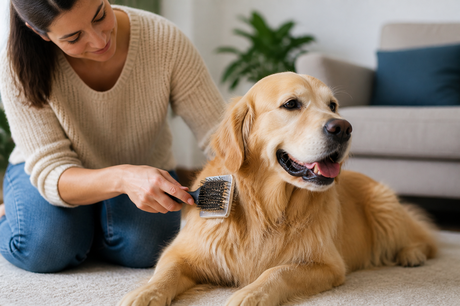 How to Properly Brush a Dog for a Healthy Coat