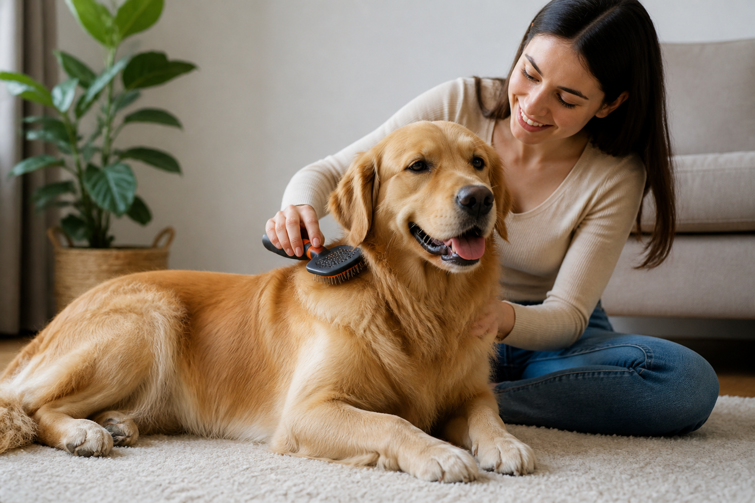 How to Use a Dog Brush for a Healthy and Shiny Coat