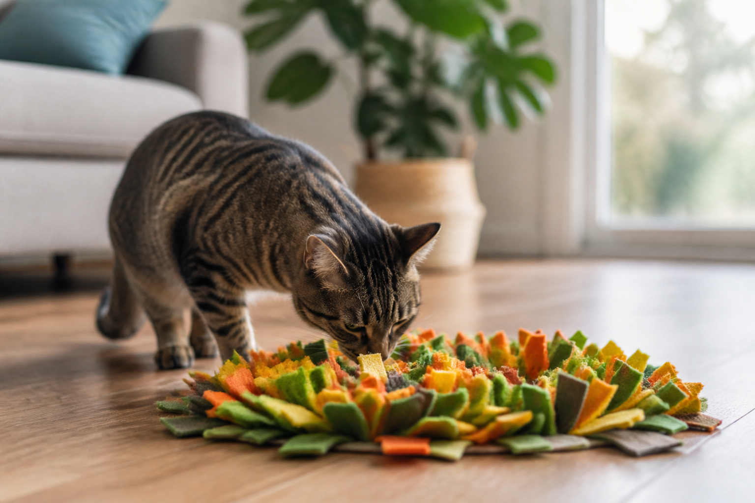 Why Your Indoor Kitty Needs a Snuffle Mat Cat Toy
