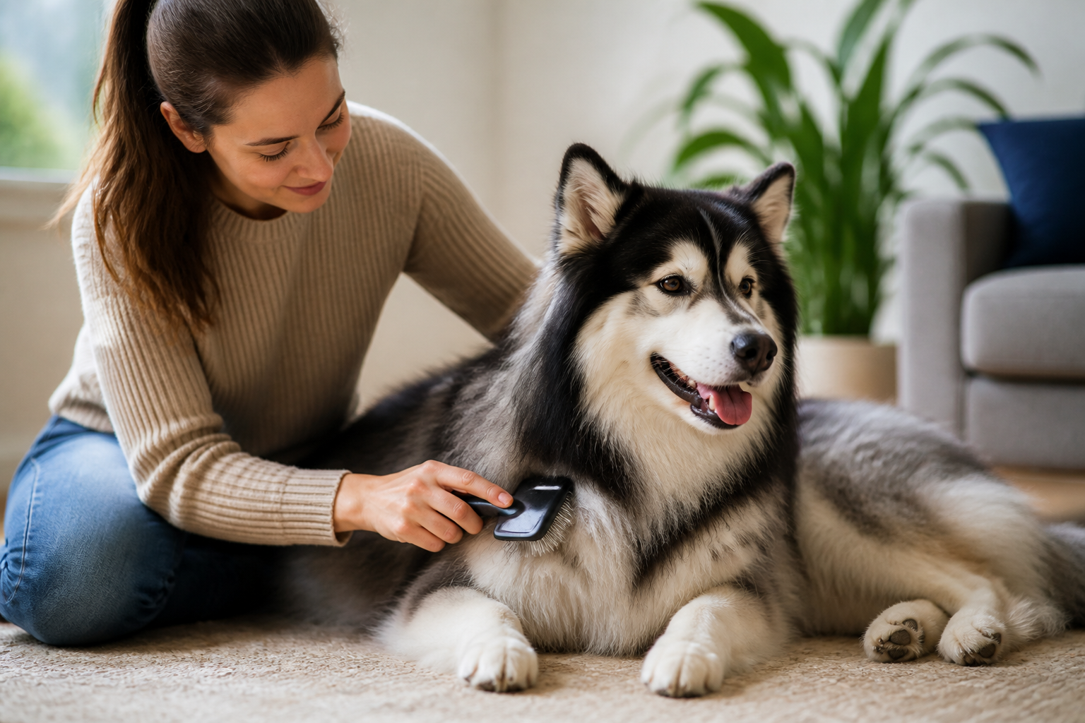 How to Brush Double Coated Dogs for a Healthy Coat