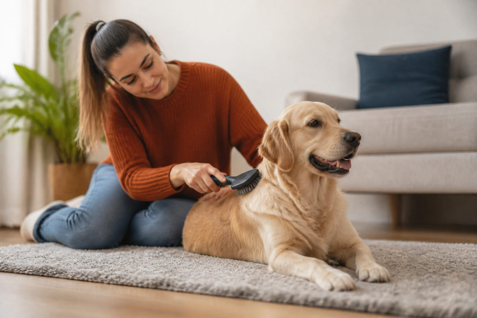 How to Get Your Dog Used to Being Brushed Without the Stress