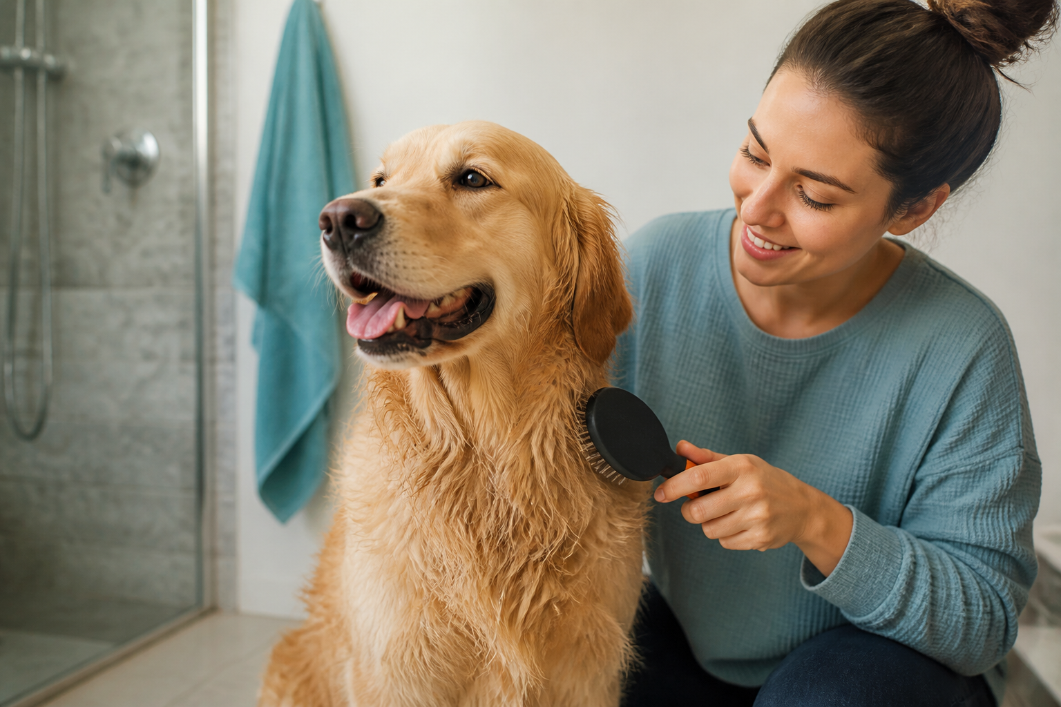 Is It Better to Brush a Dog Wet or Dry?