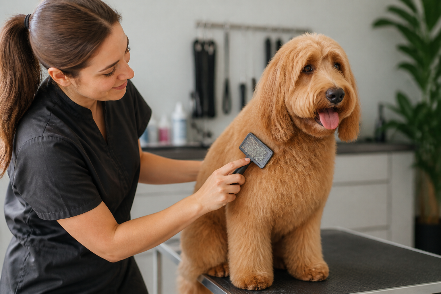 How to Use a Slicker Brush on Dogs for a Professional Finish