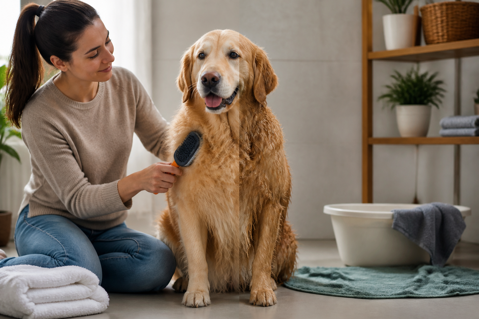 Is It Better to Brush Your Dog Wet or Dry?
