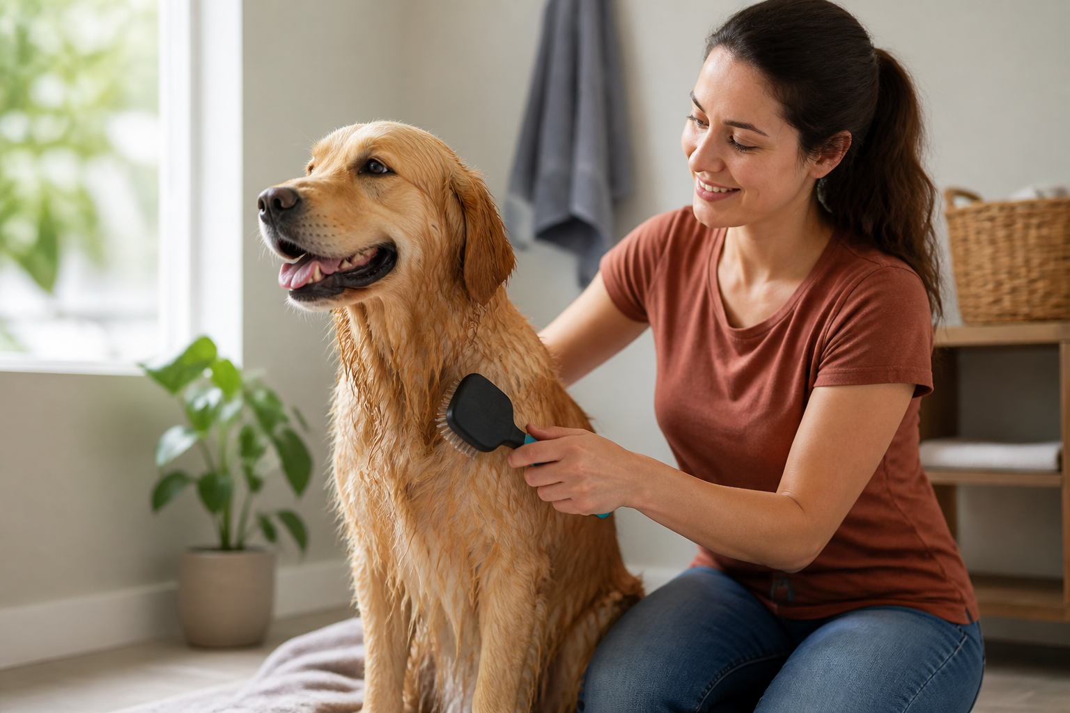 Is It Better to Brush Dogs Wet or Dry?