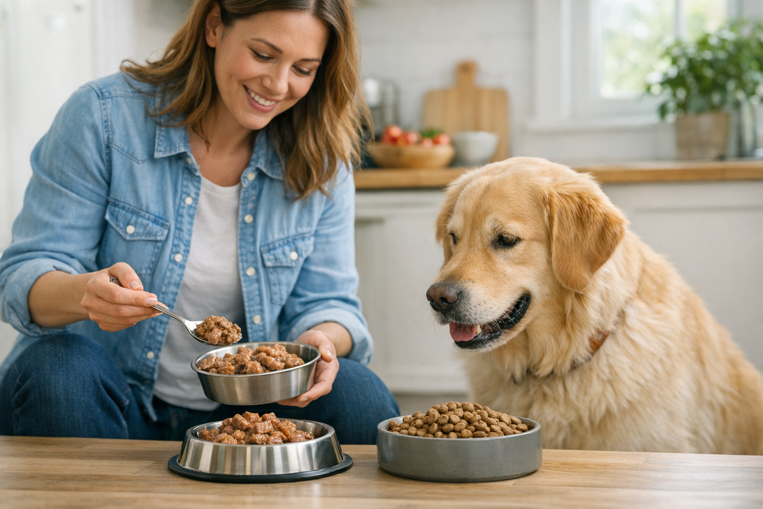 Should You Feed Your Dog Wet and Dry Food?