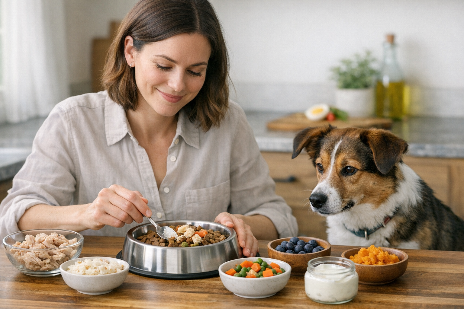 What Can I Mix in My Dog's Dry Food?