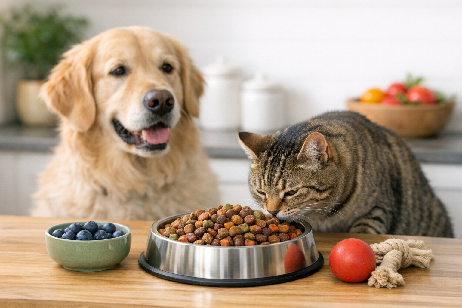 Is There a Dry Food for Both Cats and Dogs?