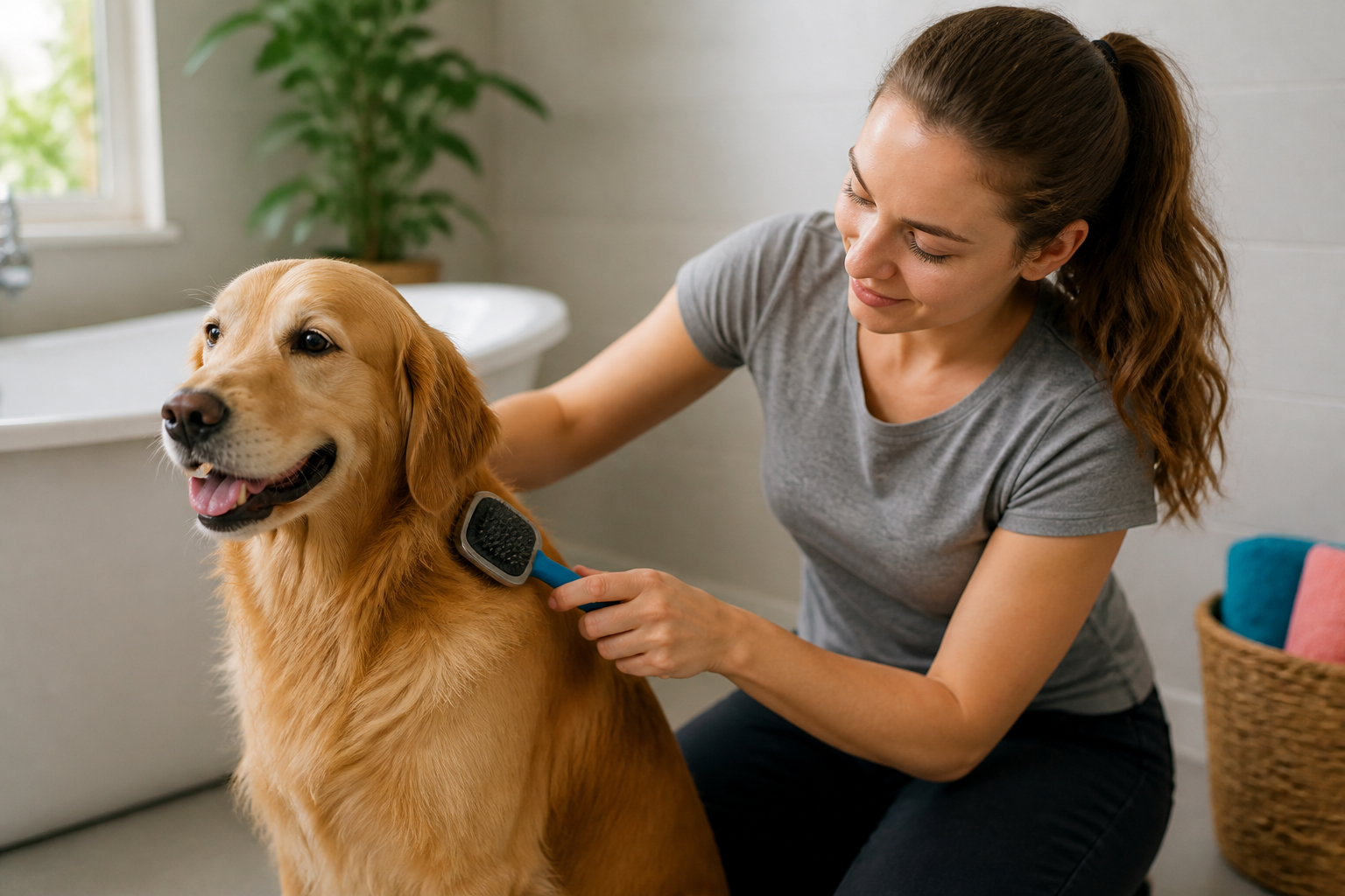 Should I Brush My Dog Before Bathing?