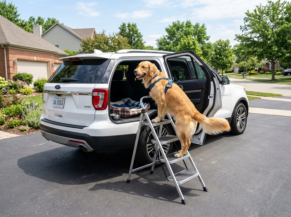 No More Leaps: Top Car Step Ladders for Happy Dogs