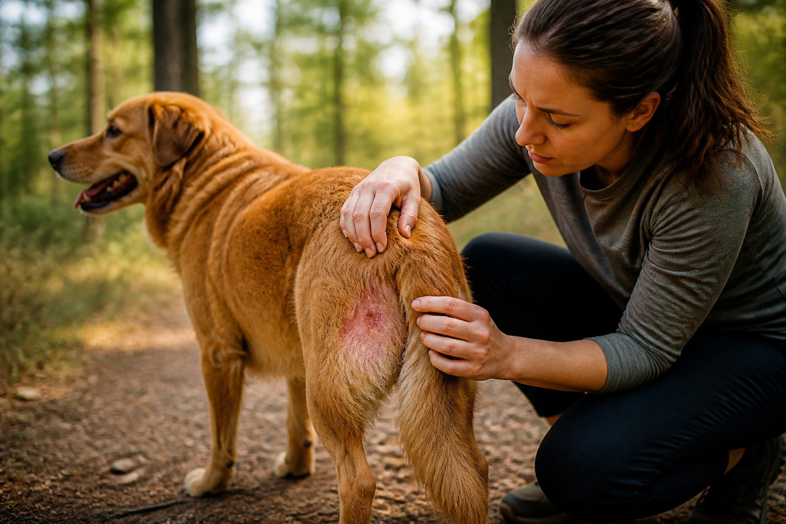 What Does Brush Burn Look Like on a Dog? Identification and Treatment