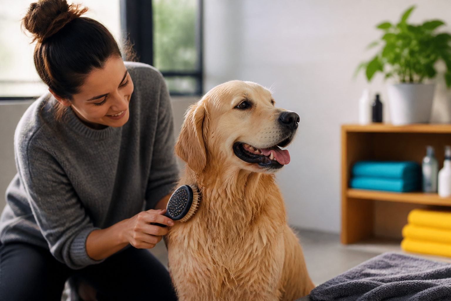 Should You Brush Your Dog After a Bath?
