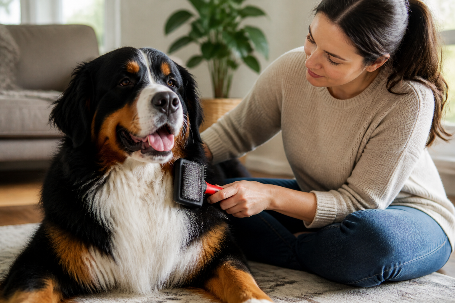 What Is the Best Brush for a Bernese Mountain Dog?