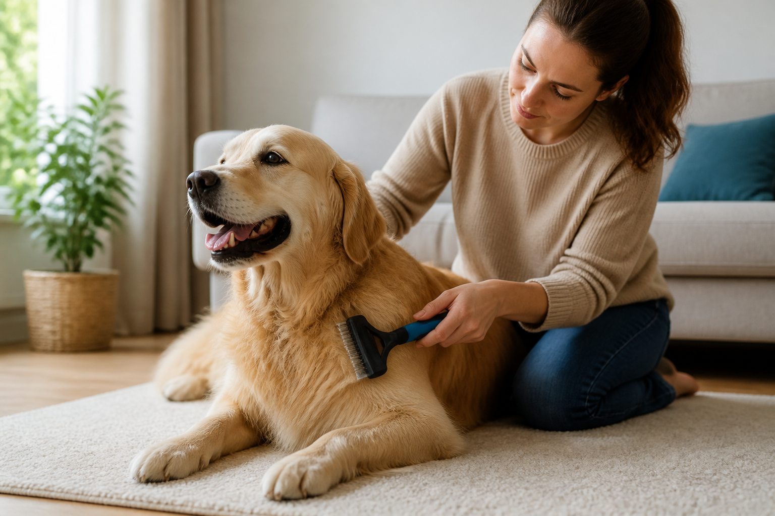 What Is a Rake Brush for Dogs and How to Use It