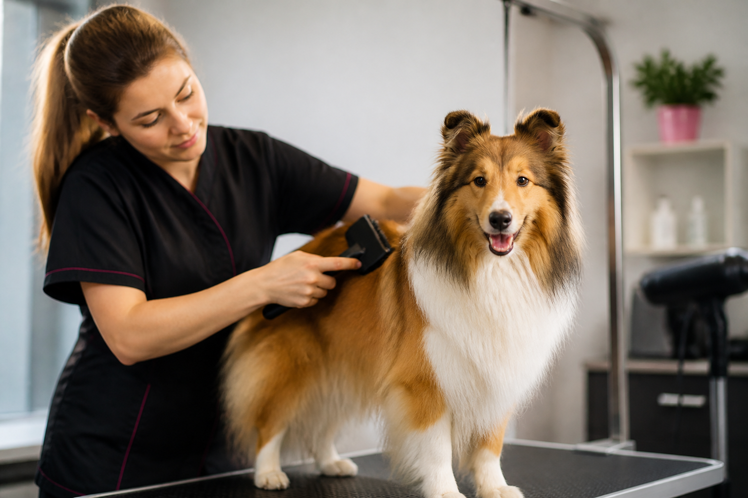 What Is Line Brushing in Dog Grooming and Why It Matters