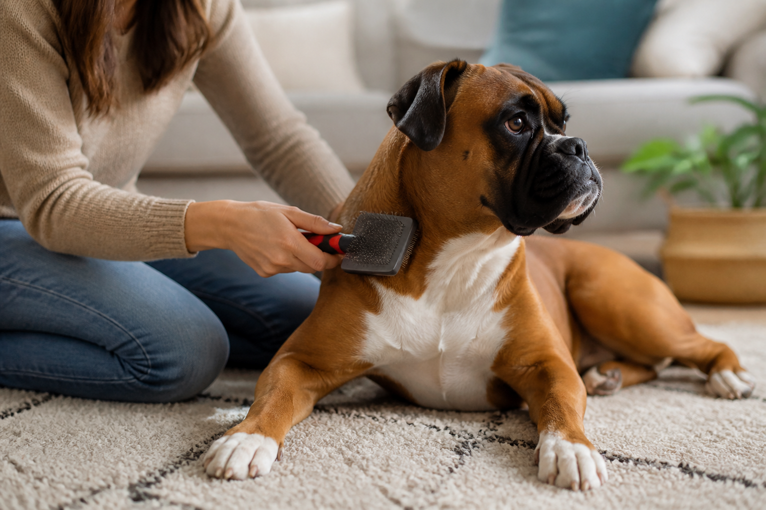 What Brush to Use on a Boxer Dog for a Healthy Coat