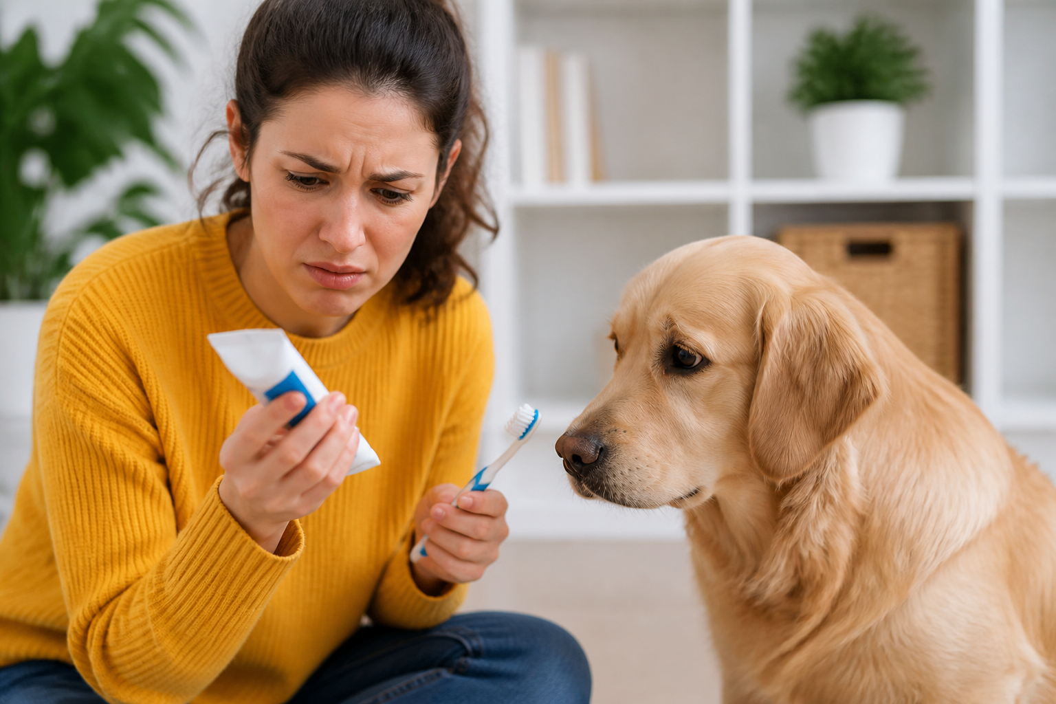 Why You Should Never Clean a Dogs Teeth With Human Toothpaste
