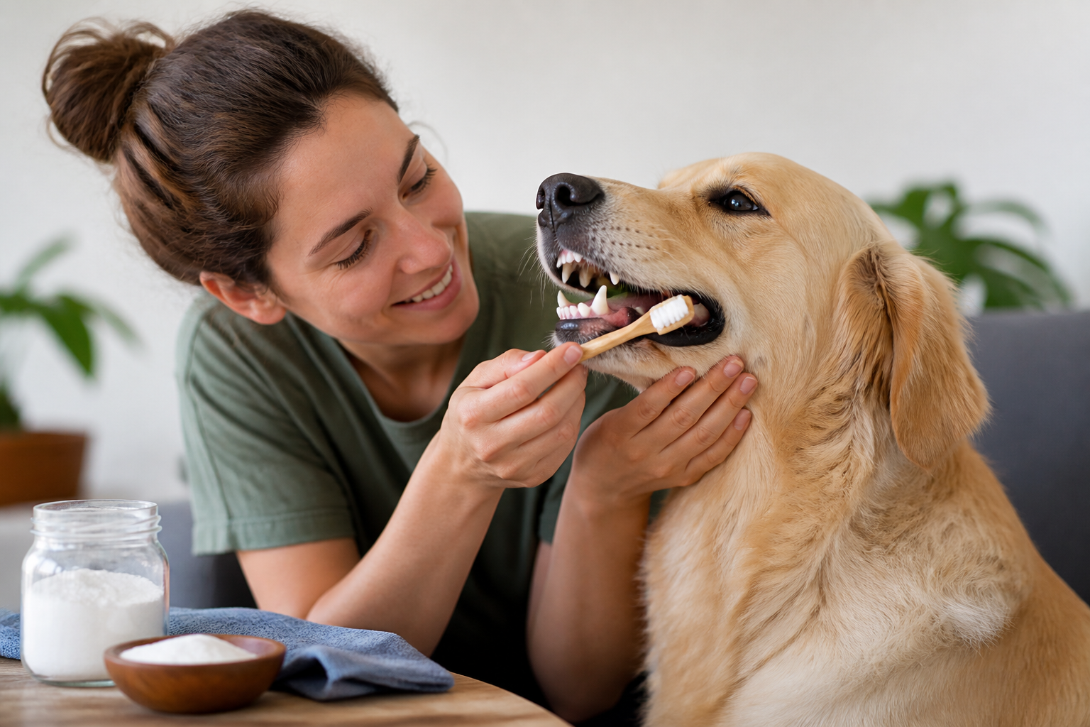 Can I Clean My Dog's Teeth With Baking Soda?