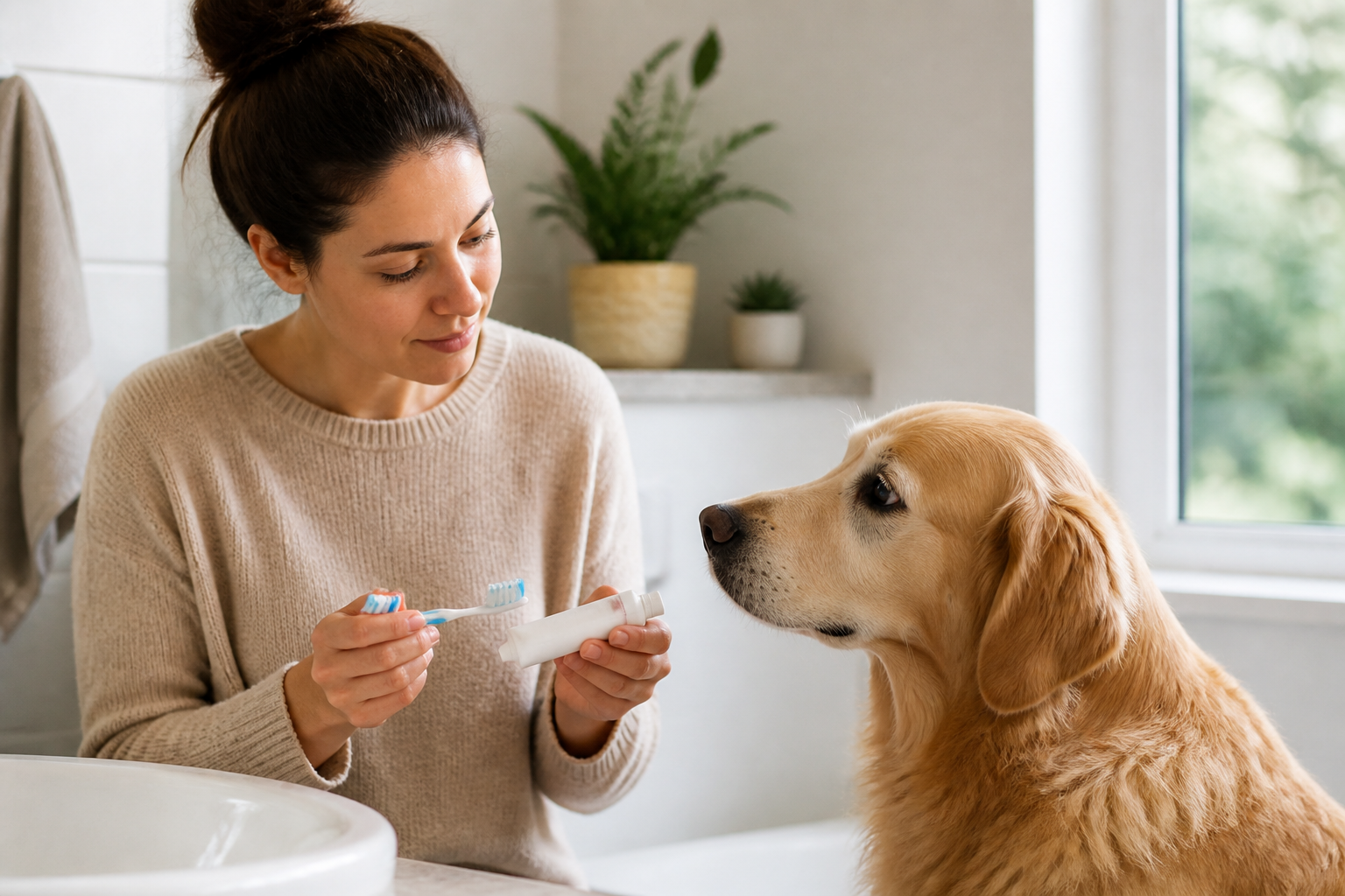 Can I Clean My Dog's Teeth With Human Toothpaste?
