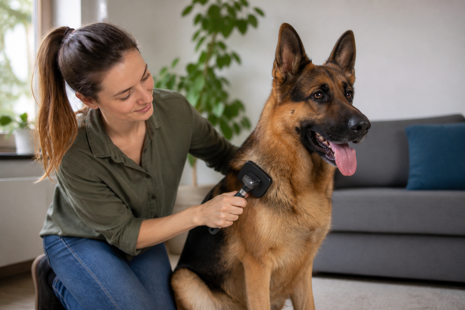 What is the Best Dog Brush for a German Shepherd?