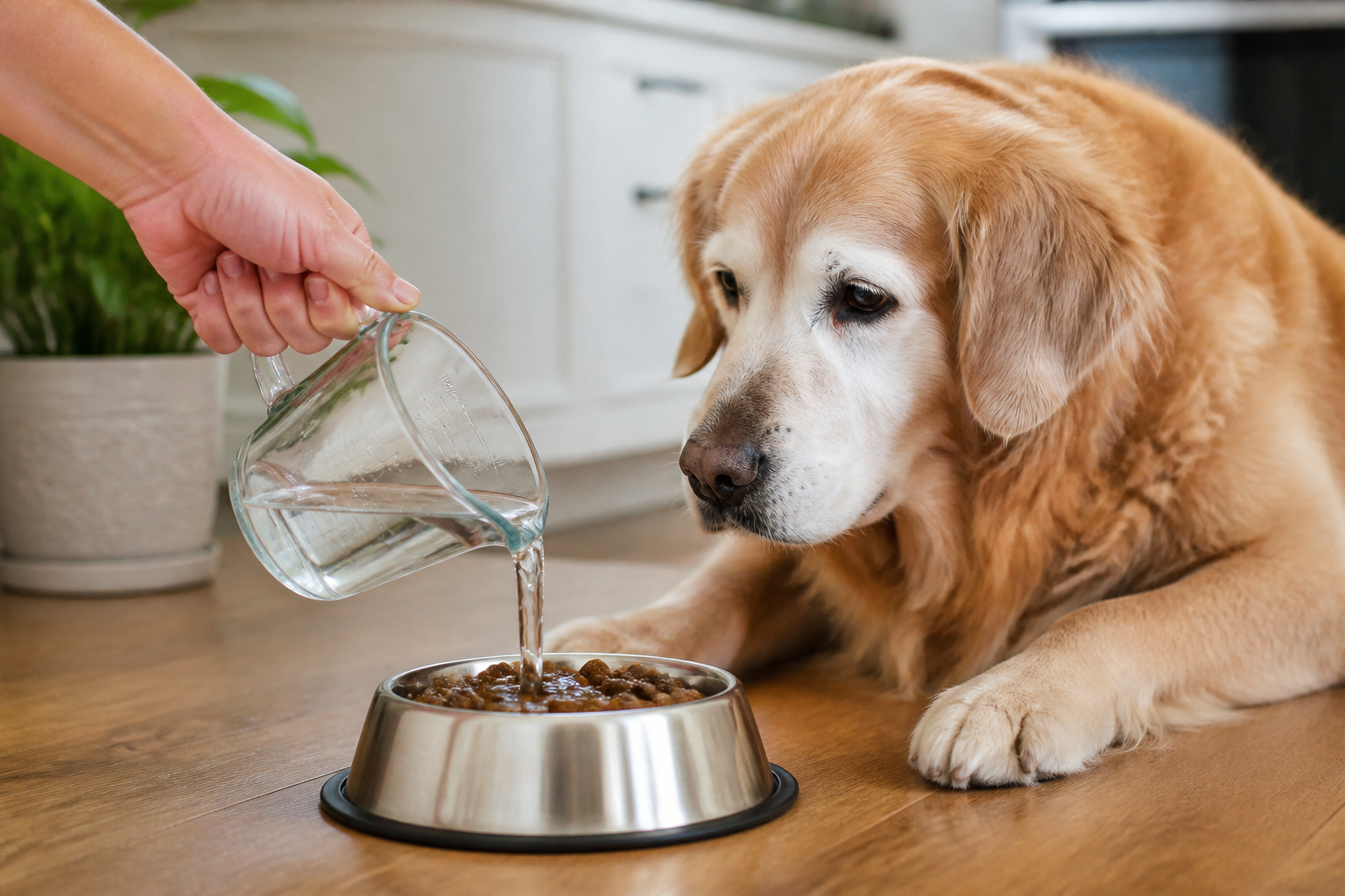 How to Soften Dry Dog Food for Older Dogs