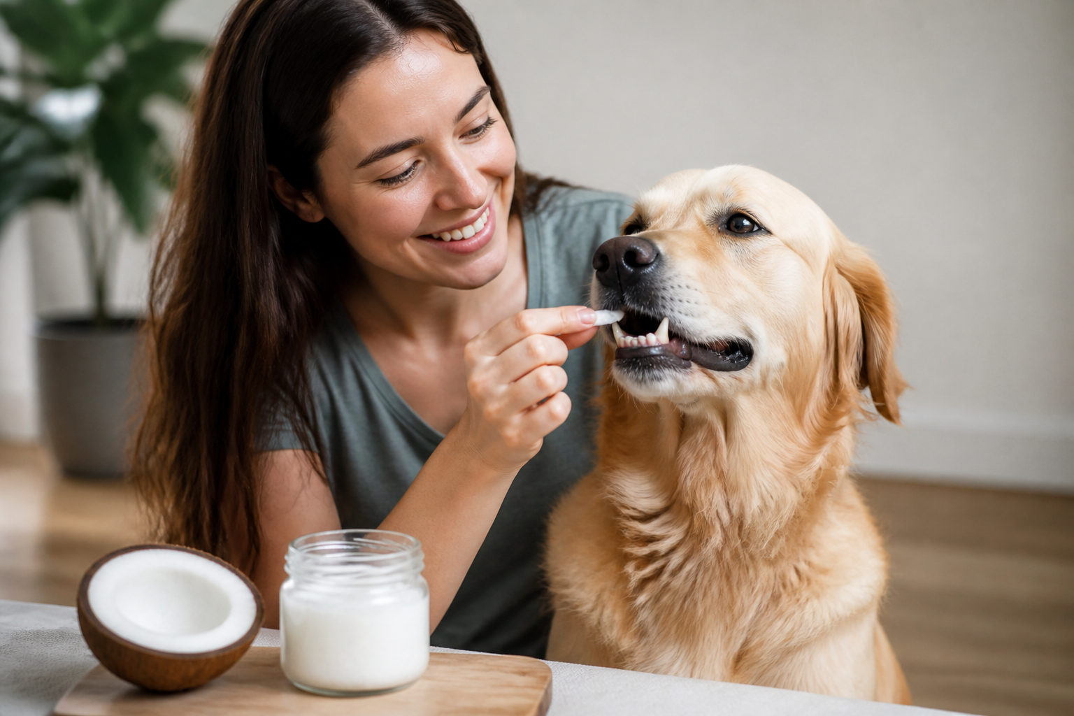 Can You Use Coconut Oil to Clean Dogs Teeth?