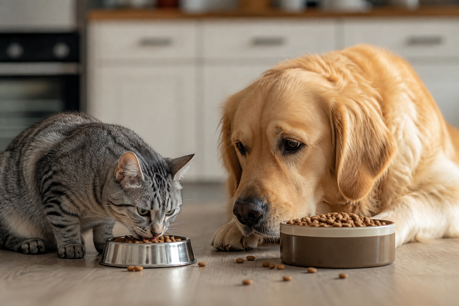 Is Dry Cat Food Harmful to Dogs? Nutritional Risks and Tips