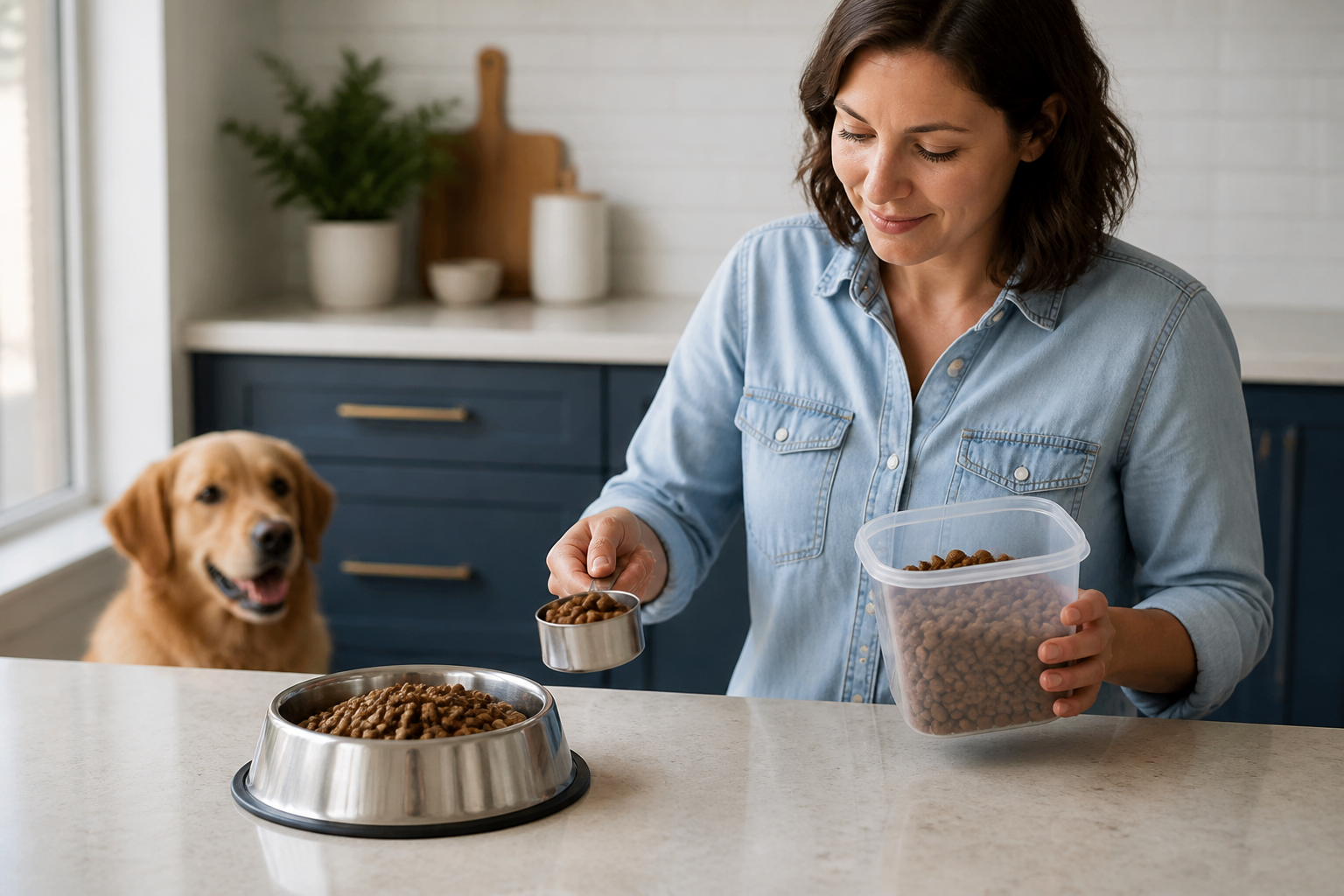 How Much Is a Cup of Dry Dog Food?
