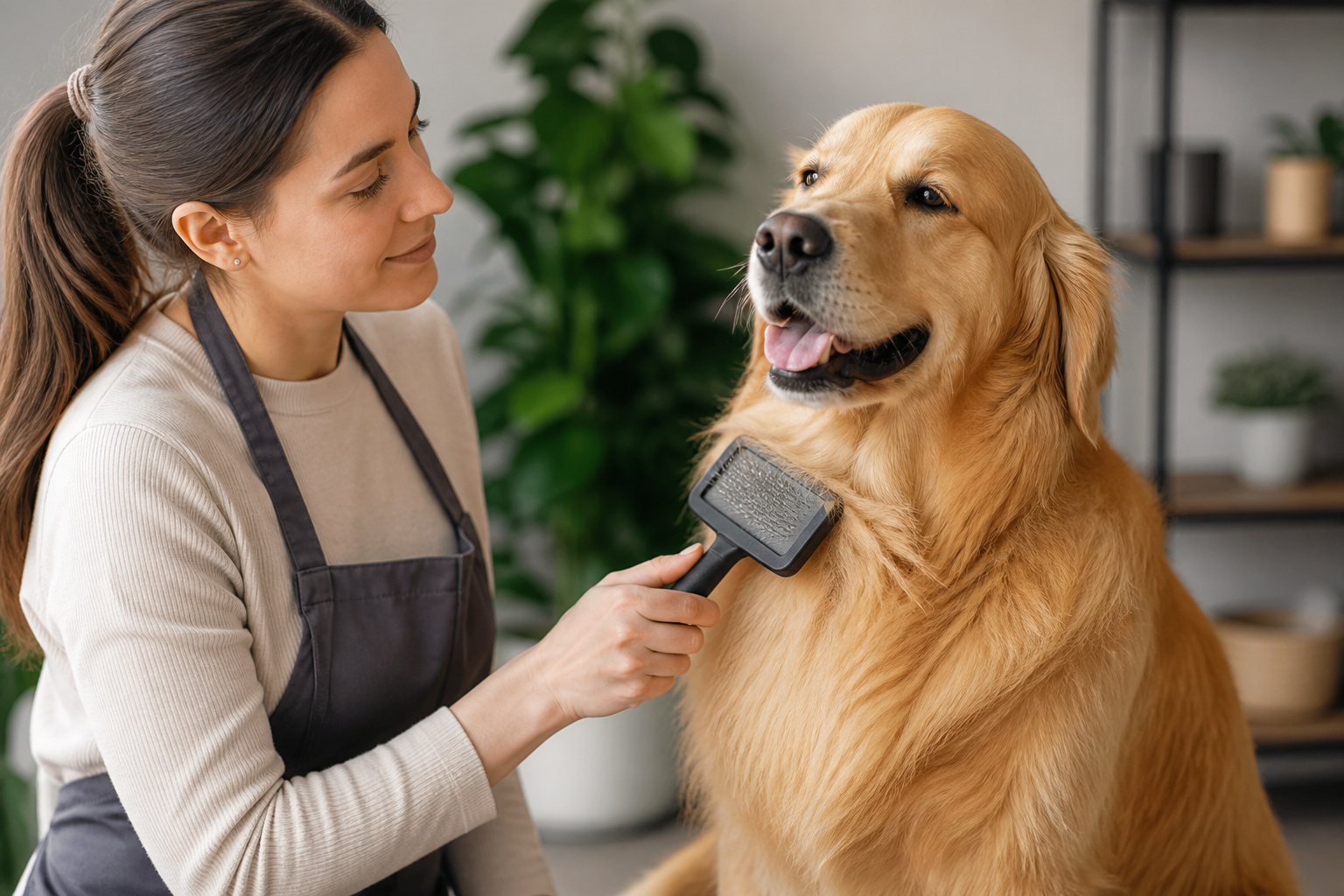 What Is a Slicker Brush for Dogs and How to Use It
