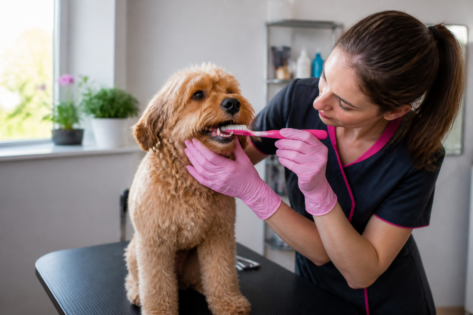 Do Dog Groomers Clean Teeth? Maintenance vs. Medical Care