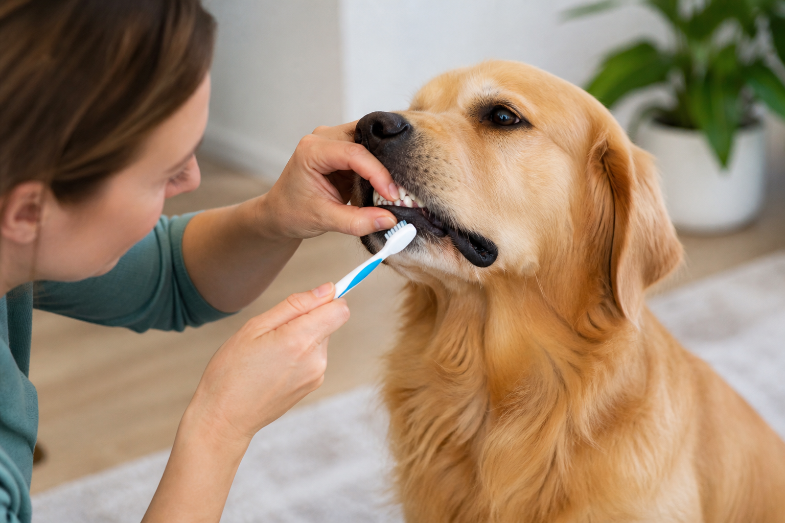How to Clean Plaque From Dog's Teeth