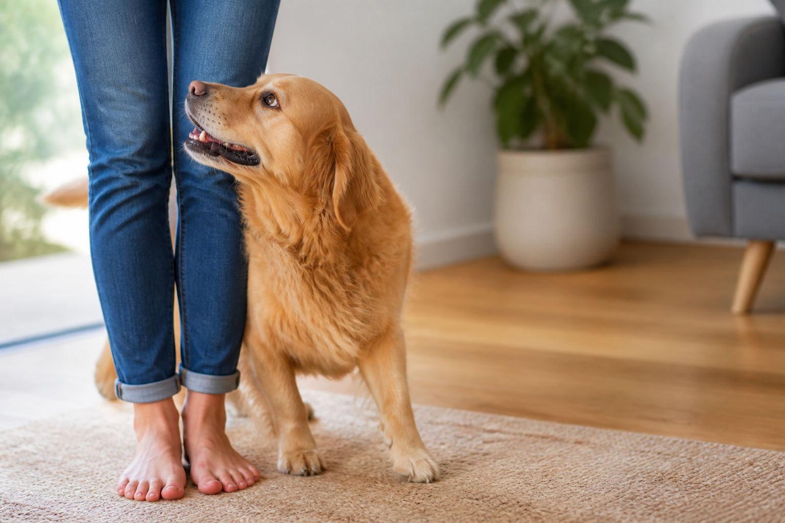 Why Does My Dog Brush Up Against Me?