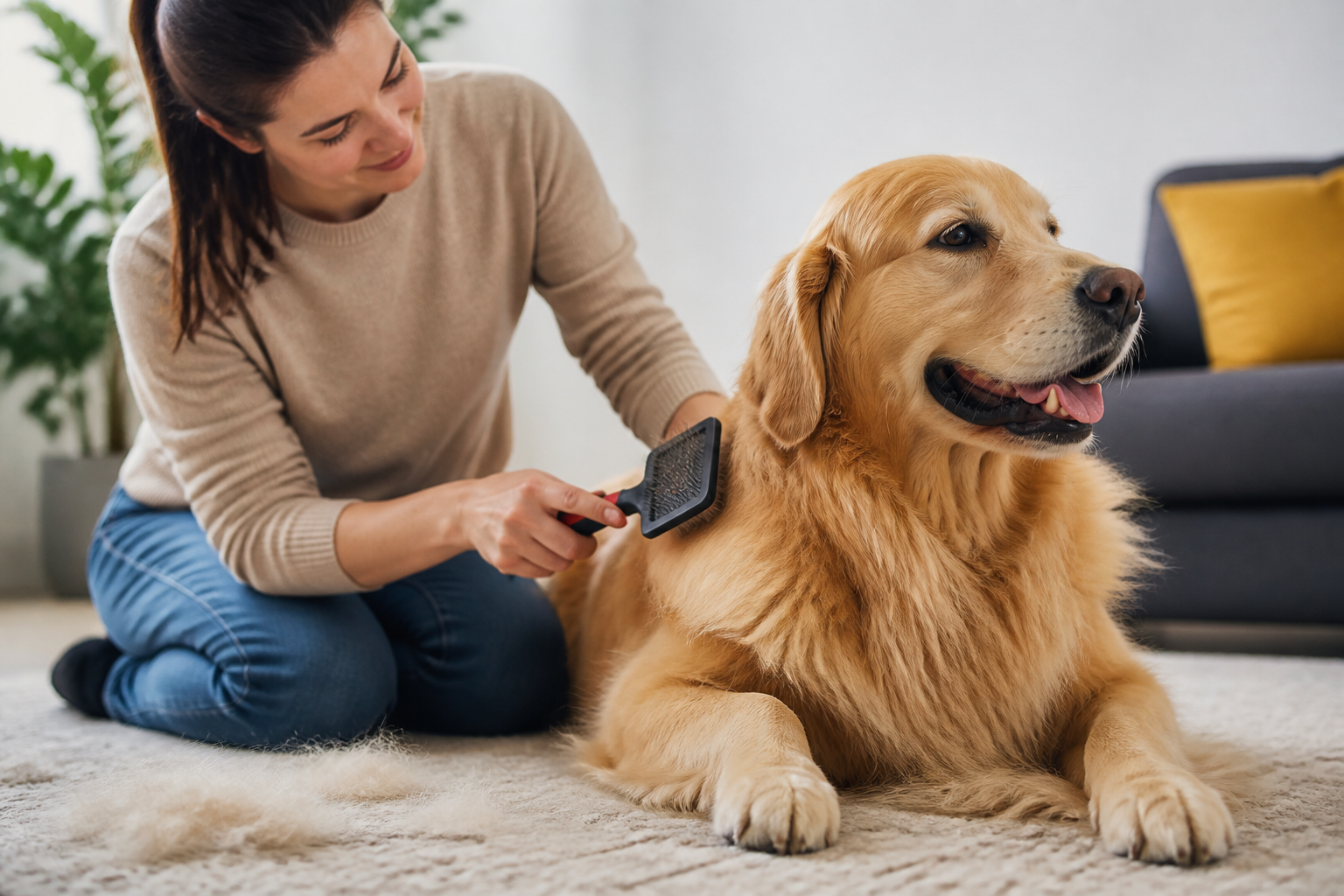 What Is a Dog Slicker Brush Used For?