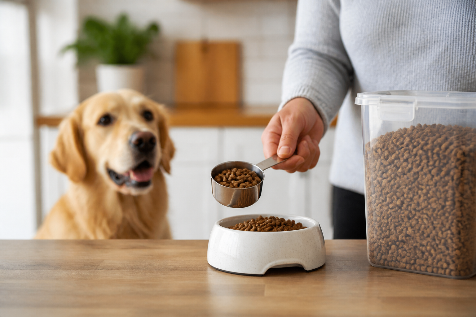 How Many Ounces in a Cup of Dry Dog Food?