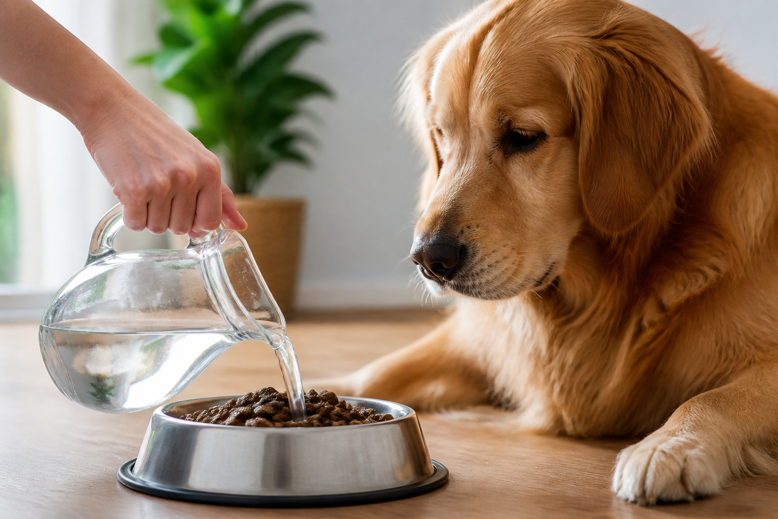 Can You Add Water to Dogs Dry Food?